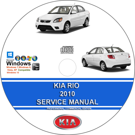 Kia Rio 2010 Factory Service Repair Manual