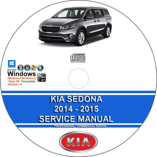 Kia Sedona 2014 2015 Factory Service Repair Manual + Wiring