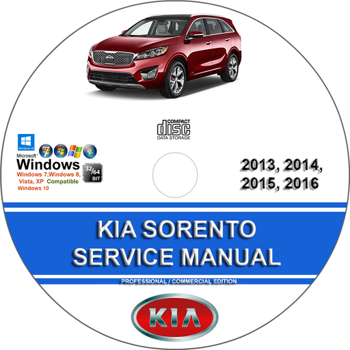 Kia Sorento 2013 2014 2015 2016 Factory Service Repair Manual
