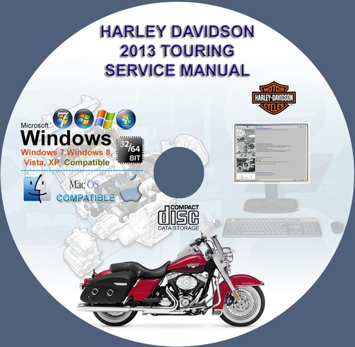 Harley Davidson Touring 2013 Factory Service Repair Manual All Touring Model