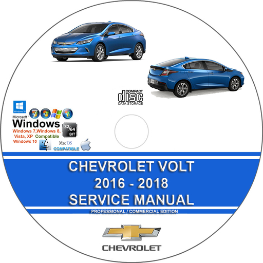 Chevrolet Volt 2016 2017 2018 Factory Service Repair Manual