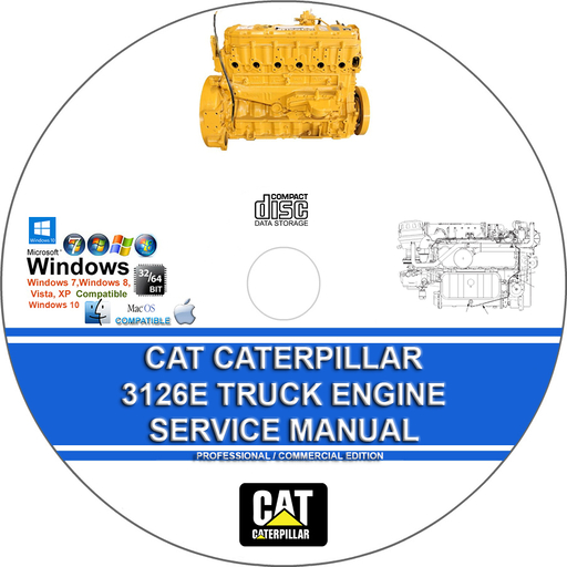 Cat Caterpillar 3126E Truck Engine Workshop Factory Service Repair Manual