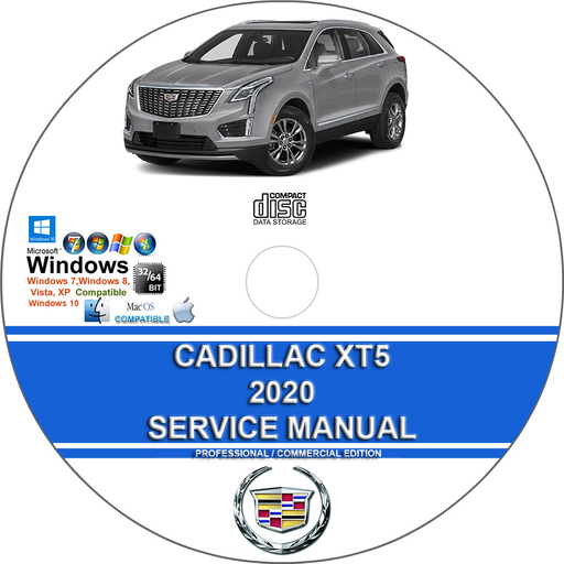 Cadillac XT5 2020 Factory Workshop Service Repair Manual