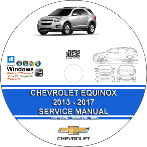 Chevrolet Equinox 2013 2014 2015 2016 2017 Factory Service Repair Manual + Wirings