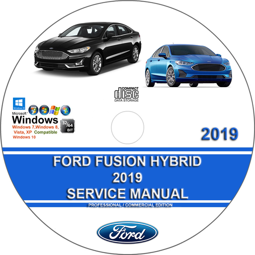 Ford Fusion Hybrid 2019 Factory Workshop Service Repair Manual + Wiring Diagrams