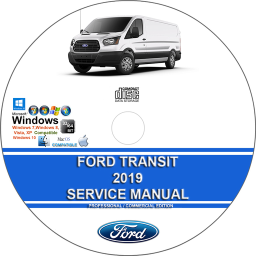 Ford Transit 2019 Factory Workshop Service Repair Manual + Wiring Diagrams