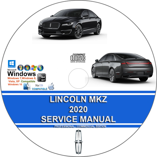 Lincoln MKZ 2020 Factory Workshop Service Repair Manual + Wiring Diagrams