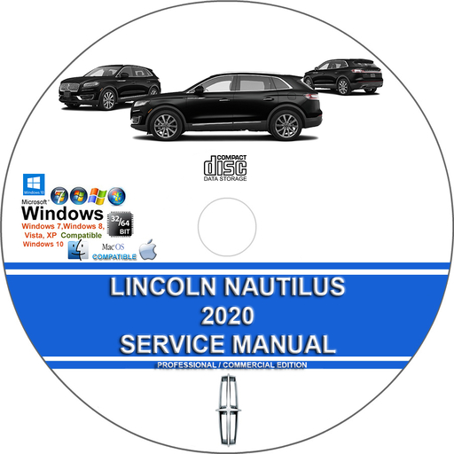 Lincoln Nautilus 2020 Factory Workshop Service Repair Manual + Wiring Diagrams