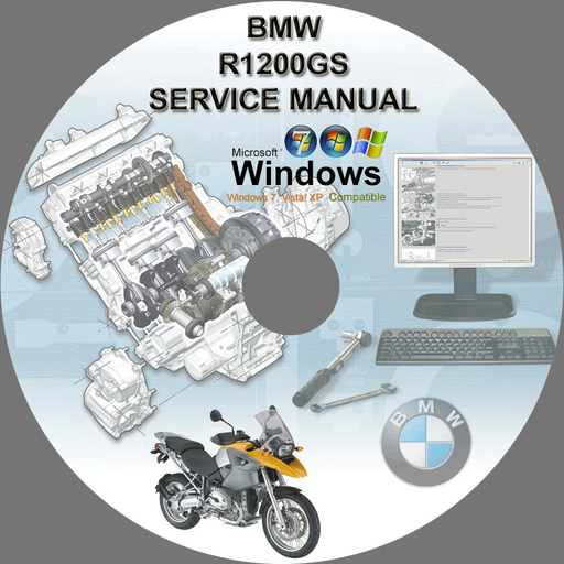 BMW R1200GS R1200GS ADVENTURE MOTORCYCLE FACTORY SERVICE REPAIR MANUAL 2004 2005 2006 2007 2008 2009 2010 2011
