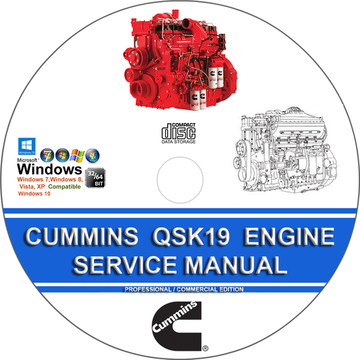 Cummins QSK19 Troubleshooting Factory Service Repair Manual