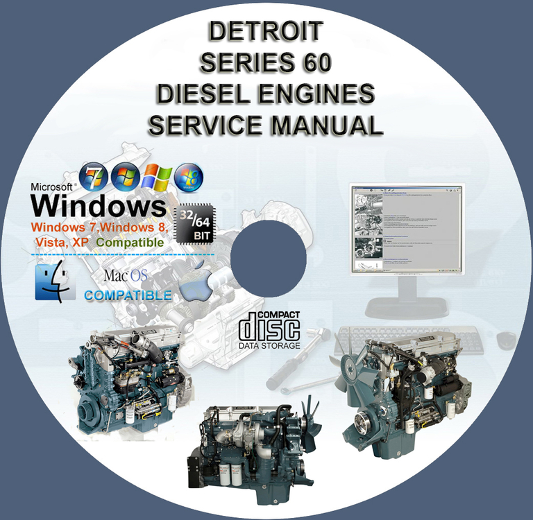 Detroit Diesel Series 60 Diesel Natural Gas Engine Service Repair Manual 6se483 Manuals For You 6402