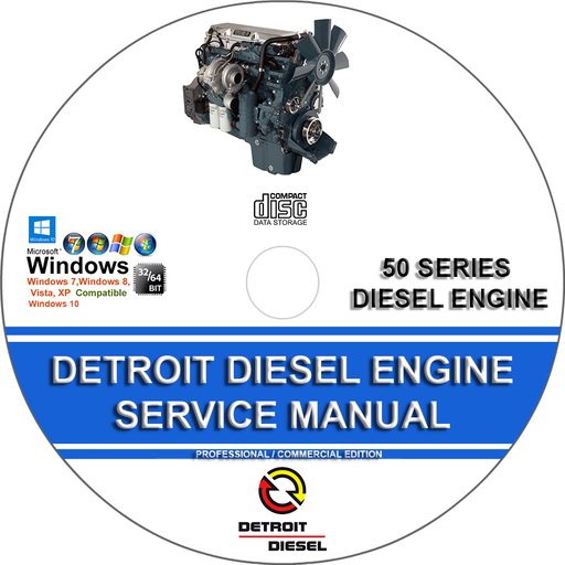 DETROIT DIESEL SERIES 50 AND 50G FACTORY SERVICE REPAIR MANUAL