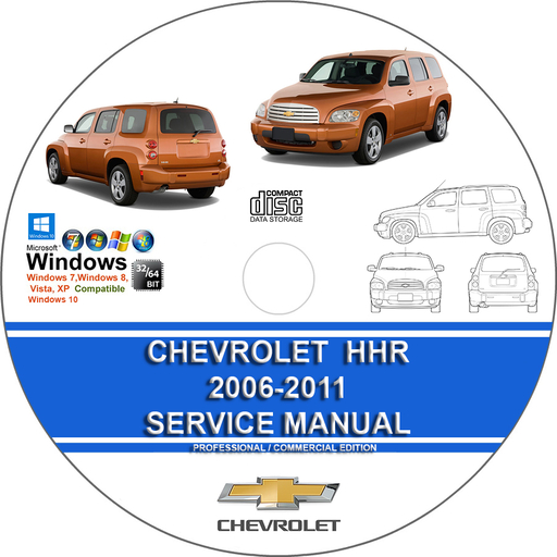 Chevrolet HHR 2006 2007 2008 2009 2010 2011 Factory Service Repair Manual + Wirings