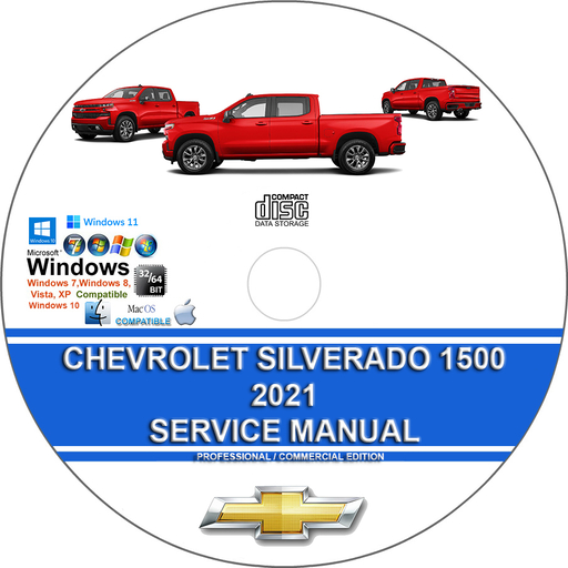 Chevrolet Silverado 1500 2021 Factory Workshop Service Repair Manual