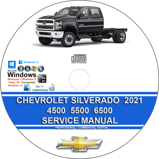 Chevrolet Silverado 4500 5500 6500 2021 Factory Workshop Service Repair Manual