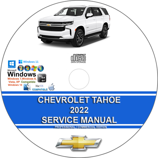 Chevrolet Tahoe 2022 Factory Workshop Service Repair Manual