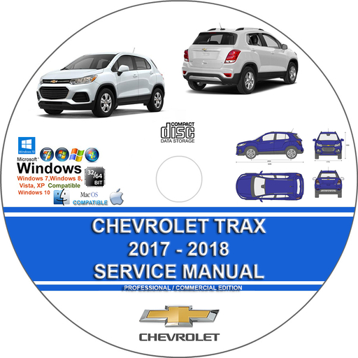 Chevrolet Trax 2017 2018 Factory Service Repair Manual + Wirings
