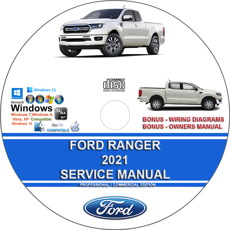 Ford Ranger 2021 Factory Service Repair Manual + Wiring
