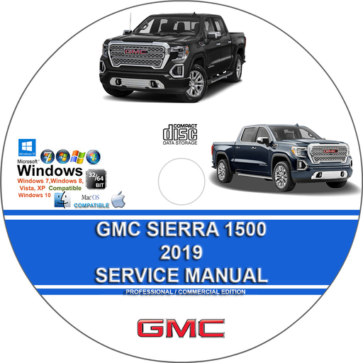 GMC Sierra 1500 2019 Factory Service Repair Manual