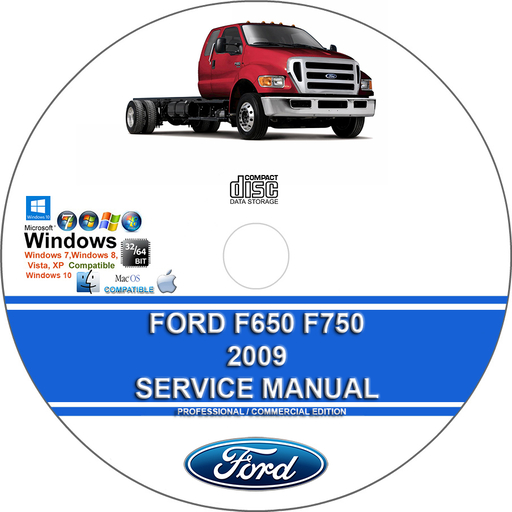 Ford F650 F750 2009 Factory Workshop Service Repair Manual F 650 F 750