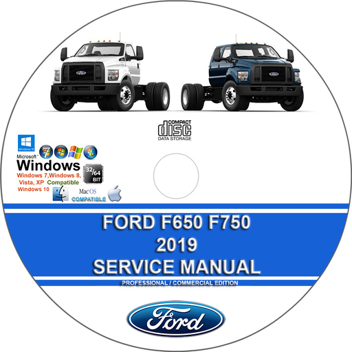Ford F650 F750 2019 Factory Workshop Service Repair Manual