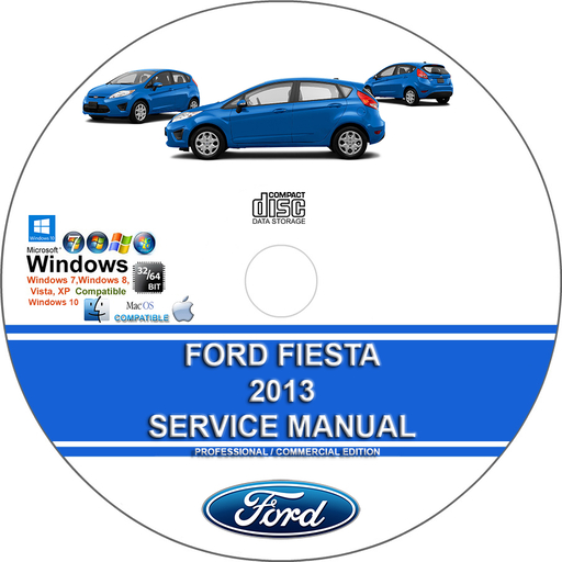 Ford Fiesta 2013 Factory Workshop Service Repair Manual