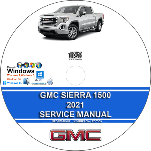 GMC Sierra 1500 2021 Factory Workshop Service Repair Manual