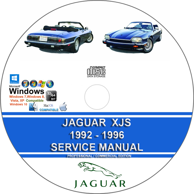 1994 JAGUAR XJS OWNERS MANUAL visual data 4