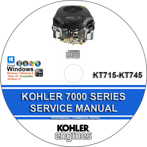 Kohler 7000 Series KT715 - KT745 Factory Service Repair Manual