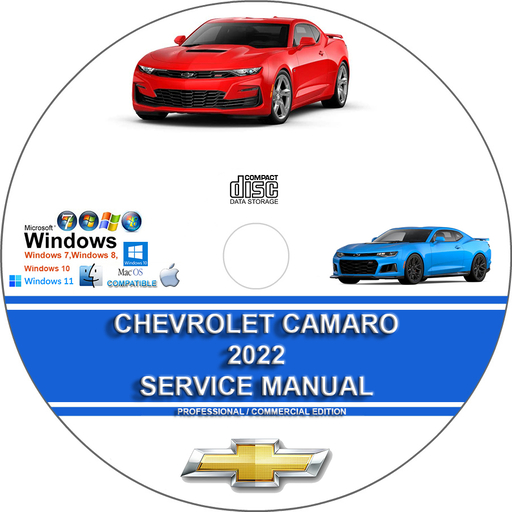 Chevrolet Camaro 2022 Factory Workshop Service Repair Manual