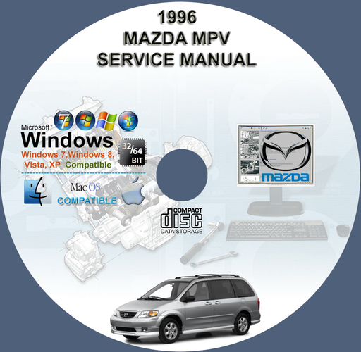 MAZDA MPV 1996 FACTORY SERVICE REPAIR MANUAL