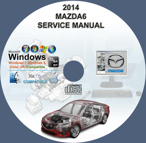 MAZDA6 2014 FACTORY SERVICE REPAIR MANUAL + WIRINGS