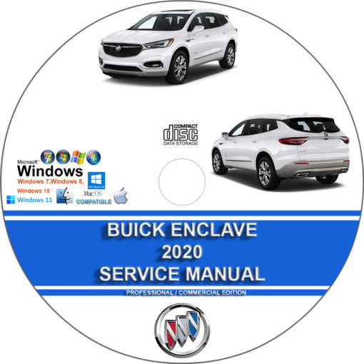 Buick Enclave 2020 Factory Service Repair Manual Manuals For You