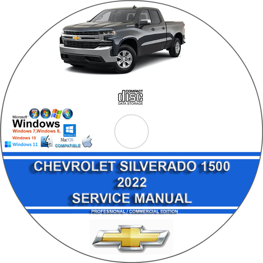 Chevrolet Silverado 1500 3.0L Diesel 2022 Factory Workshop Service Repair Manual