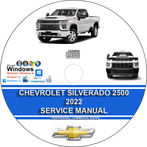 Chevrolet Silverado 2500 6.6L 2022 Factory Workshop Service Repair Manual
