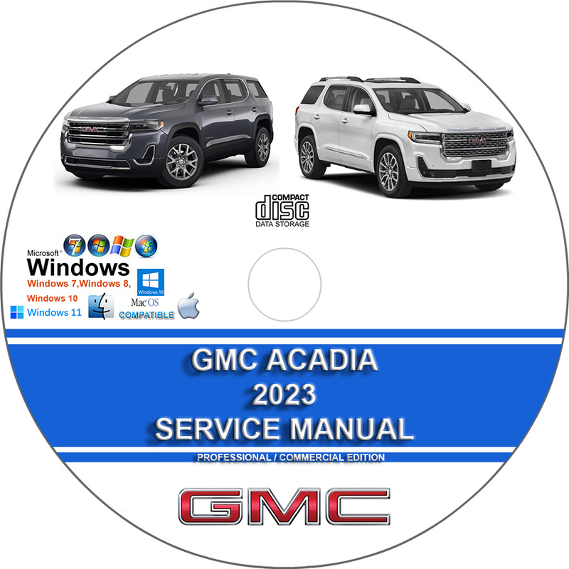 GMC Acadia 2023 Factory Service Repair Manual Manuals For You