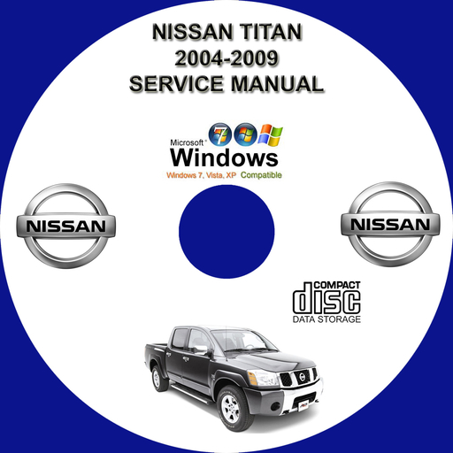 NISSAN TITAN 2004 2005 2006 2007 2008 2009 SERVICE REPAIR MANUAL