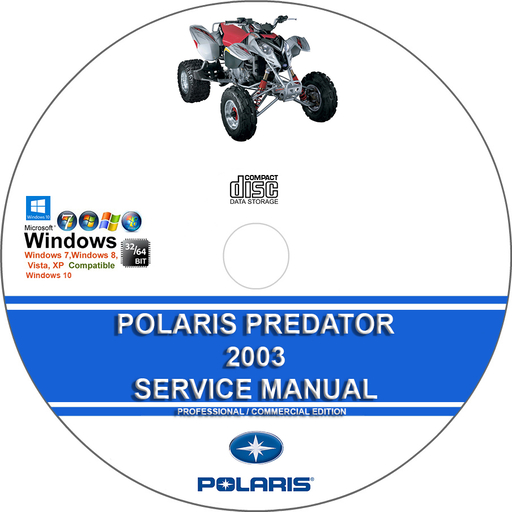 POLARIS PREDATOR 2003 Service Repair Manual