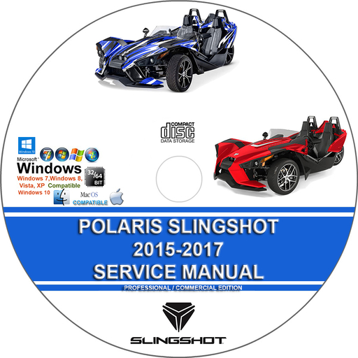 Polaris Slingshot SL SLR 2015 2016 2017 Factory Workshop Service Repair Manual + Wiring