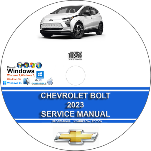 Chevrolet Bolt 2023 EV EUV EV-LCV Factory Workshop Service Repair Manual
