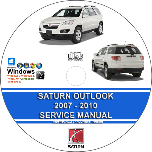 Saturn Outlook 2007 2008 2009 2010 Service Repair Manual
