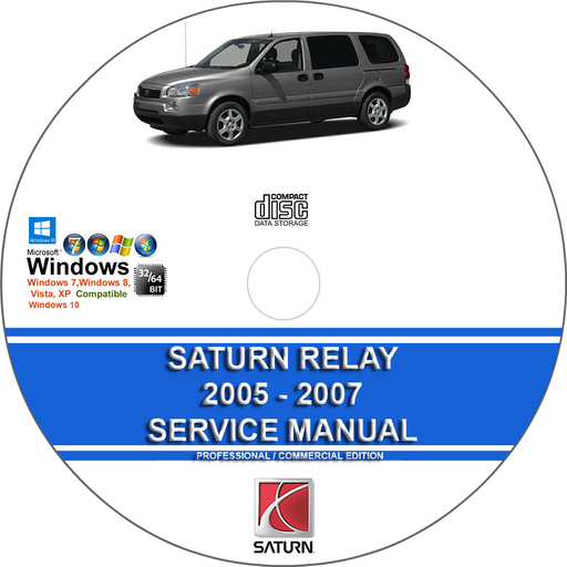Saturn Relay 2005 2006 2007 Service Repair Manual