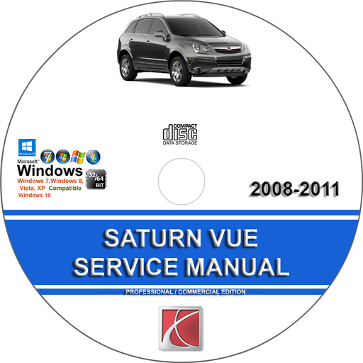 Saturn Vue 2008 2009 2010 2011 Service Repair Manual