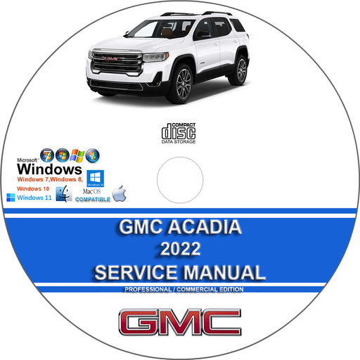 GMC Acadia 2022 Factory Workshop Service Repair Manual