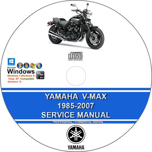 Yamaha V-Max VMX12N 1985 - 2007 Service Repair Manual