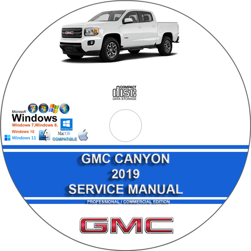 GMC Canyon 2019 Factory Workshop Service Repair Manual