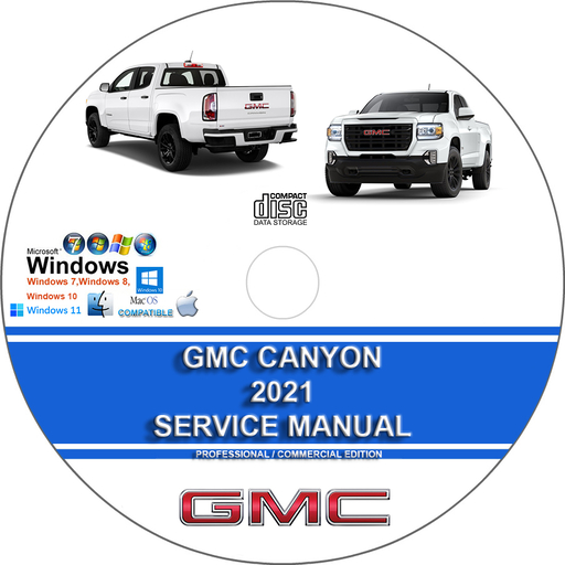 GMC Canyon 2021 Factory Workshop Service Repair Manual