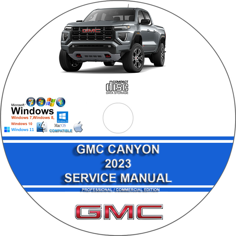 GMC Canyon 2023 Factory Service Repair Manual Manuals For You