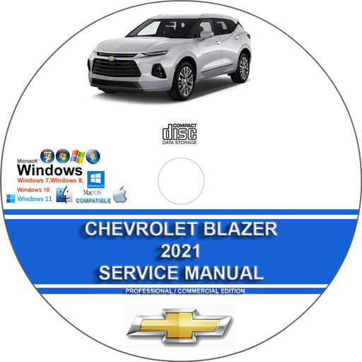 Chevrolet Blazer 2021 Factory Workshop Service Repair Manual