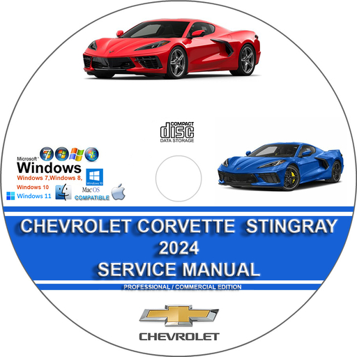 Chevrolet Corvette Stingray 2024 Factory Workshop Service Repair Manual + Wiring
